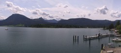 Archiv Foto Webcam Anlegesteg und Bahnhof am Wolfgangsee 08:00