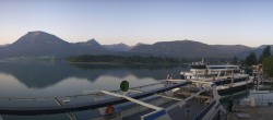 Archived image Webcam Wolfgangsee Panorama 05:00
