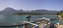 Archived image Webcam Wolfgangsee Panorama 09:00