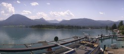 Archived image Webcam Wolfgangsee Panorama 13:00