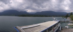 Archiv Foto Webcam Anlegesteg und Bahnhof am Wolfgangsee 11:00