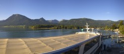 Archiv Foto Webcam Anlegesteg und Bahnhof am Wolfgangsee 07:00