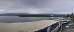 Archiv Foto Webcam Anlegesteg und Bahnhof am Wolfgangsee 08:00