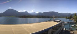 Archiv Foto Webcam Anlegesteg und Bahnhof am Wolfgangsee 13:00