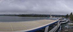 Archiv Foto Webcam Anlegesteg und Bahnhof am Wolfgangsee 08:00