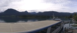 Archiv Foto Webcam Anlegesteg und Bahnhof am Wolfgangsee 13:00