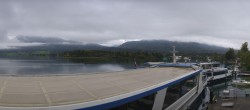 Archiv Foto Webcam Anlegesteg und Bahnhof am Wolfgangsee 07:00