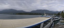 Archiv Foto Webcam Anlegesteg und Bahnhof am Wolfgangsee 07:00