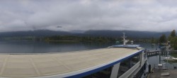 Archiv Foto Webcam Anlegesteg und Bahnhof am Wolfgangsee 07:00