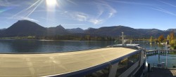 Archiv Foto Webcam Anlegesteg und Bahnhof am Wolfgangsee 11:00