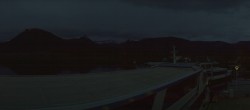 Archiv Foto Webcam Anlegesteg und Bahnhof am Wolfgangsee 05:00