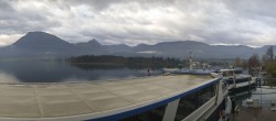 Archiv Foto Webcam Anlegesteg und Bahnhof am Wolfgangsee 06:00