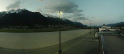 Archiv Foto Webcam Panorama Innsbruck Flughafen 19:00