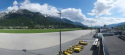 Archiv Foto Webcam Panorama Innsbruck Flughafen 10:00