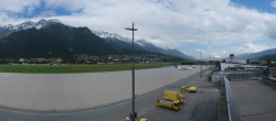 Archived image Webcam Airport Innsbruck Panorama 13:00