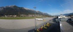 Archived image Webcam Airport Innsbruck Panorama 13:00