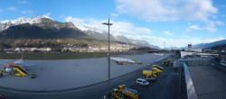 Archived image Webcam Airport Innsbruck Panorama 13:00