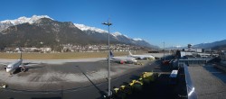 Archiv Foto Webcam Panorama Innsbruck Flughafen 11:00