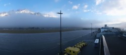 Archiv Foto Webcam Panorama Innsbruck Flughafen 07:00