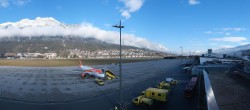 Archiv Foto Webcam Panorama Innsbruck Flughafen 11:00