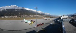 Archiv Foto Webcam Panorama Innsbruck Flughafen 13:00