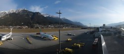 Archiv Foto Webcam Panorama Innsbruck Flughafen 07:00