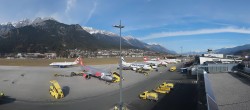 Archiv Foto Webcam Panorama Innsbruck Flughafen 13:00