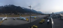 Archiv Foto Webcam Panorama Innsbruck Flughafen 07:00