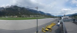 Archived image Webcam Airport Innsbruck Panorama 13:00