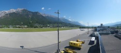Archiv Foto Webcam Panorama Innsbruck Flughafen 09:00