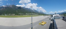 Archiv Foto Webcam Panorama Innsbruck Flughafen 13:00