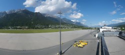 Archiv Foto Webcam Panorama Innsbruck Flughafen 15:00