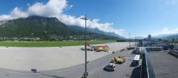 Archiv Foto Webcam Panorama Innsbruck Flughafen 09:00