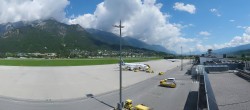 Archiv Foto Webcam Panorama Innsbruck Flughafen 11:00