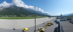 Archiv Foto Webcam Panorama Innsbruck Flughafen 09:00