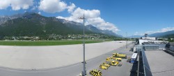 Archiv Foto Webcam Panorama Innsbruck Flughafen 13:00
