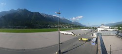 Archiv Foto Webcam Panorama Innsbruck Flughafen 17:00