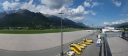 Archiv Foto Webcam Panorama Innsbruck Flughafen 15:00