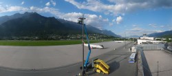 Archiv Foto Webcam Panorama Innsbruck Flughafen 17:00