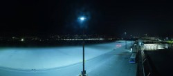 Archived image Webcam Airport Innsbruck Panorama 23:00