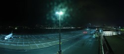 Archived image Webcam Airport Innsbruck Panorama 23:00