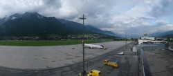 Archived image Webcam Airport Innsbruck Panorama 17:00