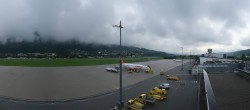 Archiv Foto Webcam Panorama Innsbruck Flughafen 08:00