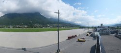Archiv Foto Webcam Panorama Innsbruck Flughafen 09:00