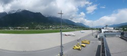 Archiv Foto Webcam Panorama Innsbruck Flughafen 13:00