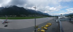 Archiv Foto Webcam Panorama Innsbruck Flughafen 15:00