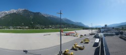 Archiv Foto Webcam Panorama Innsbruck Flughafen 09:00