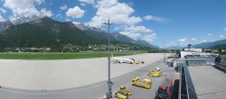 Archiv Foto Webcam Panorama Innsbruck Flughafen 13:00