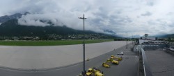 Archiv Foto Webcam Panorama Innsbruck Flughafen 09:00