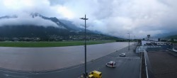 Archiv Foto Webcam Panorama Innsbruck Flughafen 19:00